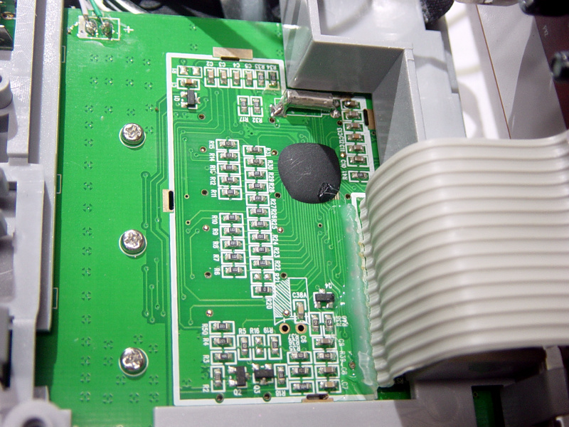 CPU, control, and display board